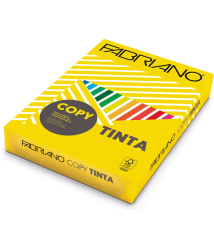 Hîrtie colorată A4 FABRIANO Tinta Giallo, 80 gr/m2, 500 foi, intensiv, galben